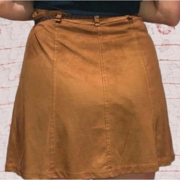 SUPER Soft Faux Suede Skater Skirt- XS​ - Picture 7 of 7